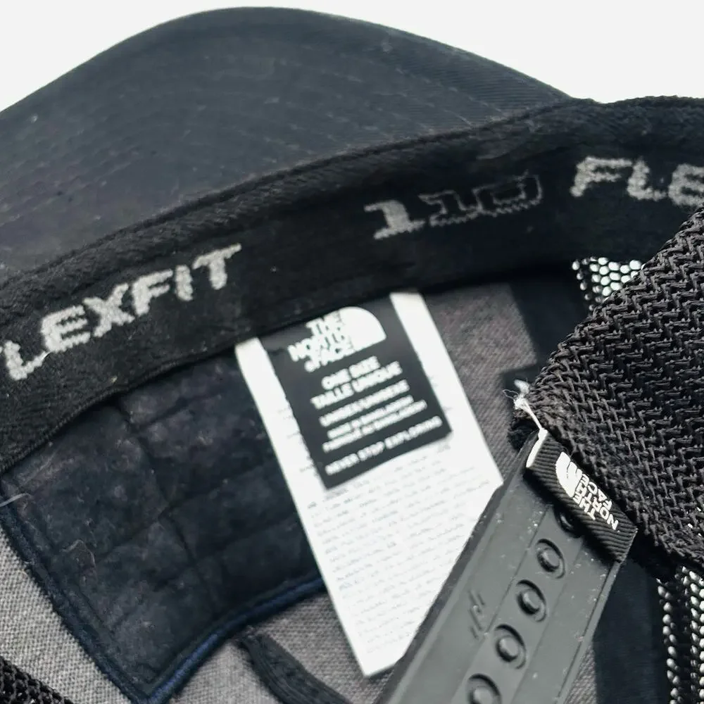 The North Face Keep It Patched Trucker Hat Black Mesh Snapback Gorp Core Outdoor